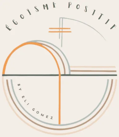 Logo de Egoísmo positivo por Elisangela Gómez Sofróloga y Coach en Francia para bienestar y desarrollo personal